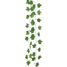 MarkEntegra Yapay Sarmaşık Çiçek Dekoru, Üçgen Yapraklı, 230 cm Uzunluk