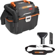 MarkEntegra Kömürsüz Esnek Hortumlu Şarjlı Islak/kuru Süpürge, 20 Volt