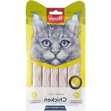 MarkEntegra 5X14 Gram Tavuk Likit Kedi Ödülü, Lezzetli ve Besleyici