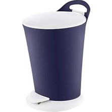MarkEntegra Lacivert Renkli 6 Litrelik Pedallı Çöp Kovası