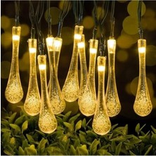 MarkEntegra Güneş Enerjili Peri Işıkları, Su Geçirmez, 7m Uzunlukta 50 LED