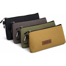 MarkEntegra Küçük Alet Çantası - Fermuarlı Kanvas Organizer Seti