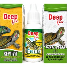 Petistera Su Kaplumbağası Vitamini ve Kabuk Bakım Set