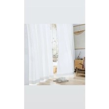 MarkEntegra Kırışmaz Kalın Kumaş Güneşlik, Beyaz 200 x 255 cm Ölçülerinde