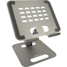 MarkEntegra Katlanabilir Alüminyum Laptop Standı, Çok Amaçlı ve Kaymaz