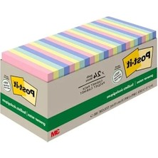 MarkEntegra Geri Dönüşüm Notes, 3 x 3, Sunwashed Pier, 24 75-Sheet Ped/paket