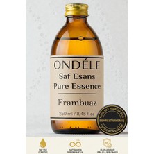 Ondéle %100 Saf Frambuaz Esansı 250ML | Seyreltilmemiş Ultra Konsantre Parfüm Özü (Esansiyel Yağ Değildir)