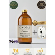 Ondéle Lavanta Oda Kokusu Yedek Dolum Esansı 1000ML - %40 Konsantre - Şişe & Bambu Hediyeli