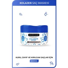 Royaleks Kesgin Market® Kolajen Saç Maskesi 500 ml - Zayıf ve Kırılgan Saçlar Için - Mrfs Teknokesgi