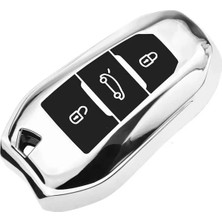 MarkEntegra Anahtar Koruma Kılıfı, Sustasız ve Krom-Siyah Tasarım, Farklı Modellerle Uyumlu