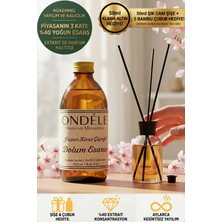 Ondéle Japon Kiraz Çiçeği Oda Kokusu Yedek Dolum Esansı 250ML - %40 Konsantre - Şişe & Bambu Hediyeli