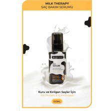 Royaleks Kesgin Market® Milk Therapy Kremsi Saç Serum 100 ml - Onarıcı Bakım - Mrfs Teknokesgin