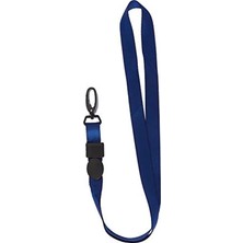 MarkEntegra K-1502 Pls Plastik Akrep Kancalı Kart Askı Ipi 1,5cm 50'li Kutu - Lacivert