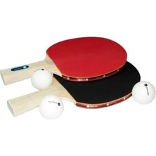 MarkEntegra Masa Tenisi Raketi ve Top Seti, Eğlenceli Oyun Için