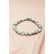 Royaleks Kesgin Market® Havlit Doğal Taş Bileklik Kutulu Teknokesgin