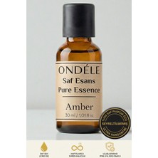 Ondéle %100 Saf Amber Esansı 30ML | Seyreltilmemiş Ultra Konsantre Parfüm Özü (Esansiyel Yağ Değildir)