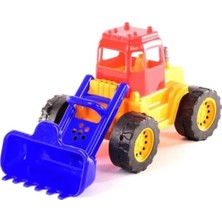 Royaleks Kesgin Market® Oyuncak Iş Makinesi Dozer 30X18X18 cm Teknokesgin