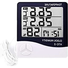 MarkEntegra Dijital Termometre, Isı ve Nem Ölçer, Htc-2 Modeli