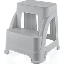 MarkEntegra Büyük Boy Basamaklı Merdiven, Pratik ve Kaymaz Taban