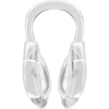 MarkEntegra Uniseks-Yetişkin Biofuse Noseclip | Silikon Konfor | Ergonok Tasarım, Şeffaf, Tek Beden