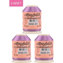 Kesgin Market® 3 Adet Altınbaşak Oya ve Dantel Ipi 20 gr - Royaleks - No: 553 Teknokesgin