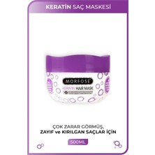 Royaleks Kesgin Market® Keratin Saç Maskesi 500 ml  - Yıpranmış Saçlar Için - Mrfs Teknokesgin