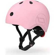 MarkEntegra Scoot And Ride Ayarlanabilir Askılı Bebek Kaskı, Mat Kaplama, S ve M Bedenler, LED Güvenlik Işığı ve Ek Koruma Için Yumuşak Polar Dolgu Dahil