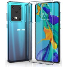 Newface Muratech New  Galaxy S20 Ultra Kılıf Lüx Şeffaf Silikon