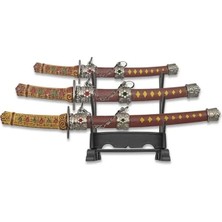 MarkEntegra Japon Temalı 3’lü Mini Zarf Açacağı Seti, Metalik Görünümlü