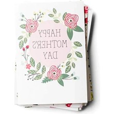 MarkEntegra Çiçekli Kutulu 24 Çeşit Anneler Günü Kartı