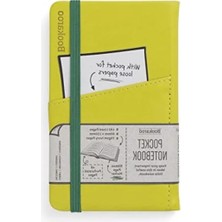 MarkEntegra A6 Boyutunda Günlük Defter, Limon Sarısı Renk