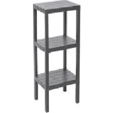 Royaleks Group Kesgin Market® Modüler 3 Katlı Raf Siyah ROYALEKS-81302 Teknokesgin