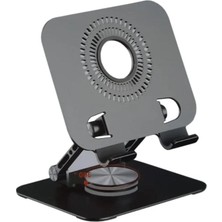 MarkEntegra Katlanabilir Alüminyum Tablet Standı, Kaymaz ve Ayarlanabilir