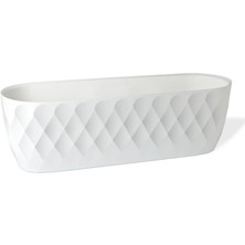 Royaleks Group Kesgin Market® 2 No Yakamoz Balkon Saksısı ROYALEKS-KRS-472 Teknokesgin