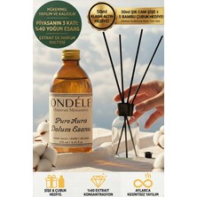 Ondéle Pure Aura Oda Kokusu Yedek Dolum Esansı 250ML - %40 Konsantre - Şişe & Bambu Hediyeli