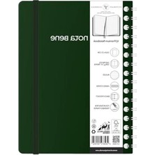 MarkEntegra Çizgili Premium Sert Kapak Defter, 14.8X21 cm Boyutunda