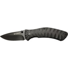 TeknoKesgin Kesgin Market® Crkt Incendor 2078 Bk Siyah Kamp Çakı 17,5cm - Manuel, Plastik Sap, Kemerlikli T