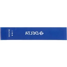 MarkEntegra Delta 10 Adet Orta Sert Aerobik Band Latex Pilates Yo Lastiği