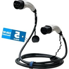 MarkEntegra 5 Metre Uzunlu IP54 Suya Dayanıklı Elektrikli Araç Şarj Kablosu