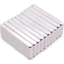 MarkEntegra 5 Adet 20X10X3 mm Köşeli Neodyum Mıknatıs