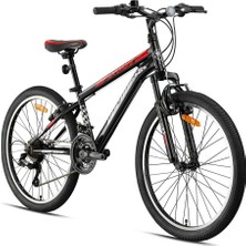 Geroni Mars Plus - 26 Mtb - 14' - 21 Vites - V.b - Siyah-Gri/kırmızı