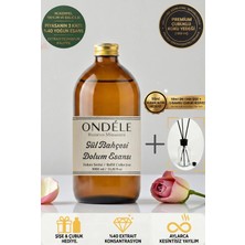 Ondéle Gül Bahçesi Oda Kokusu Yedek Dolum Esansı 1000ML - %40 Konsantre - Şişe & Bambu Hediyeli