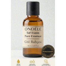 Ondéle %100 Saf Gül Bahçesi Esansı 50ML | Seyreltilmemiş Ultra Konsantre Parfüm Özü (Esansiyel Yağ Değildir)