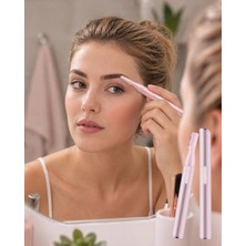 Prativas Elektrikli Kaş Alma Makinesi Hassas Kesim Yüz Tüyü Temizleme Taşınabilir Trimmer