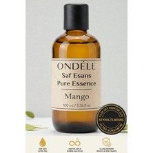 Ondéle %100 Saf Mango Esansı Esansı 100ML | Seyreltilmemiş Ultra Konsantre Parfüm Özü (Esansiyel Yağ Değildir)