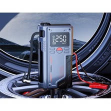 Venüs Shopping 4'ü 1 Arada Şarjlı Akü Takviye Cihazı ve Hava Kompresörü