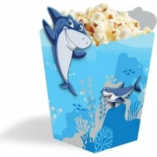 MarkEntegra 8 Adet Mısır Kutusu, Köpek Balığı Teması, Özel Kesim
