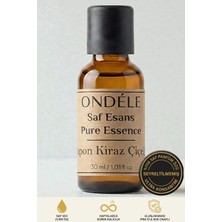 Ondéle %100 Saf Japon Kirazı Çiçeği Esansı 30ML | Seyreltilmemiş Ultra Konsantre Parfüm Özü (Esansiyel Yağ Değildir)