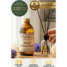 Ondéle Sümbül Oda Kokusu Yedek Dolum Esansı 250ML - %40 Konsantre - Şişe & Bambu Hediyeli