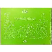 MarkEntegra Eco Spiralli Resim Defteri, 35X50 Cm, 25 Yapraklı